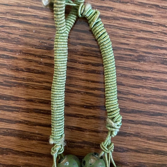 String Bead Necklace - Picture 3 of 4